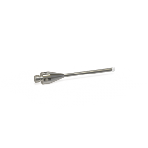 Diamond!Scan stylus with thread, M3 XXT, straight, tungsten carbide shaft, diamond sphere, DK: 1, L: 30, ML: 21, DS: 1.5, DG: 5, weight: 1.2 g