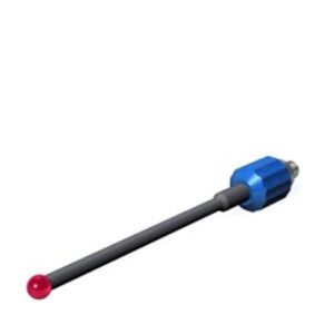 Knurled stylus with thread